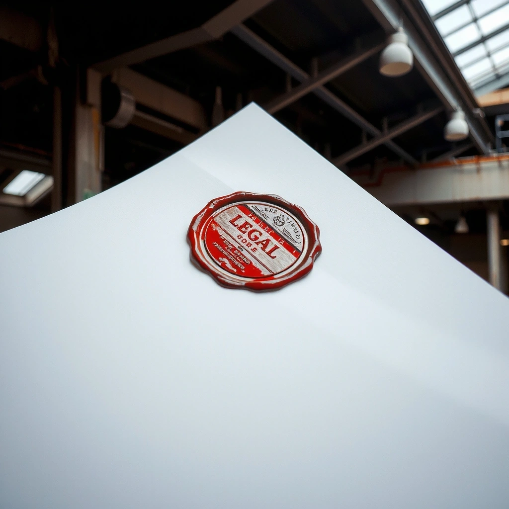 Legal verification and compliance visual